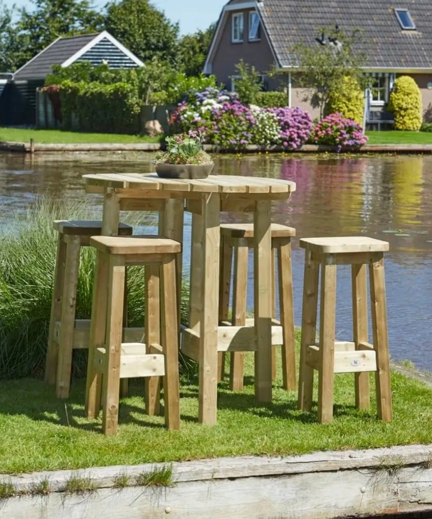 Houten tuinmeubelen